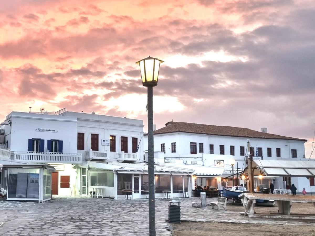 Elpis Mykonos Apartments - Mykonos Town Delos Port Kültér fotó