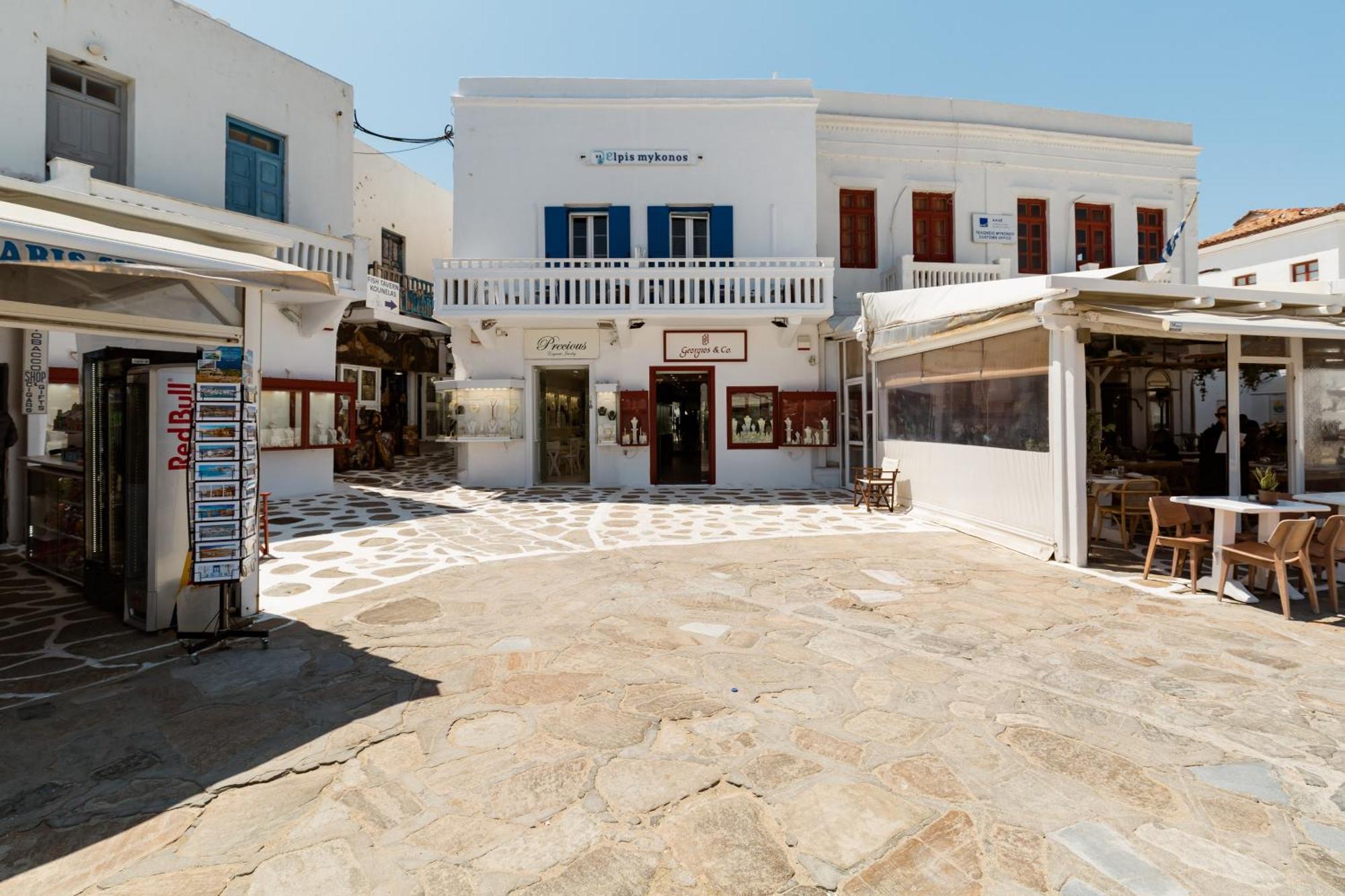Elpis Mykonos Apartments - Mykonos Town Delos Port Kültér fotó