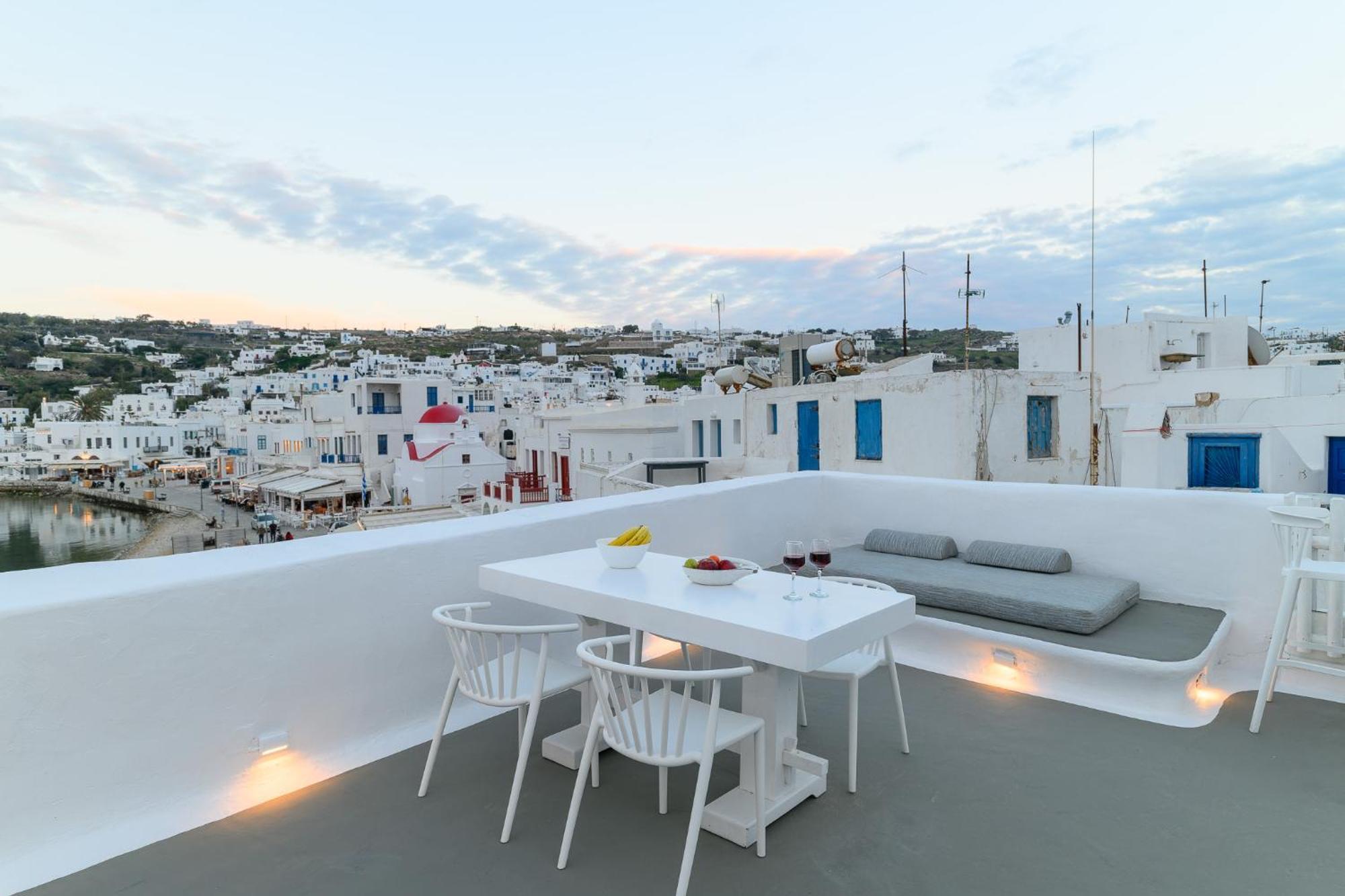 Elpis Mykonos Apartments - Mykonos Town Delos Port Kültér fotó
