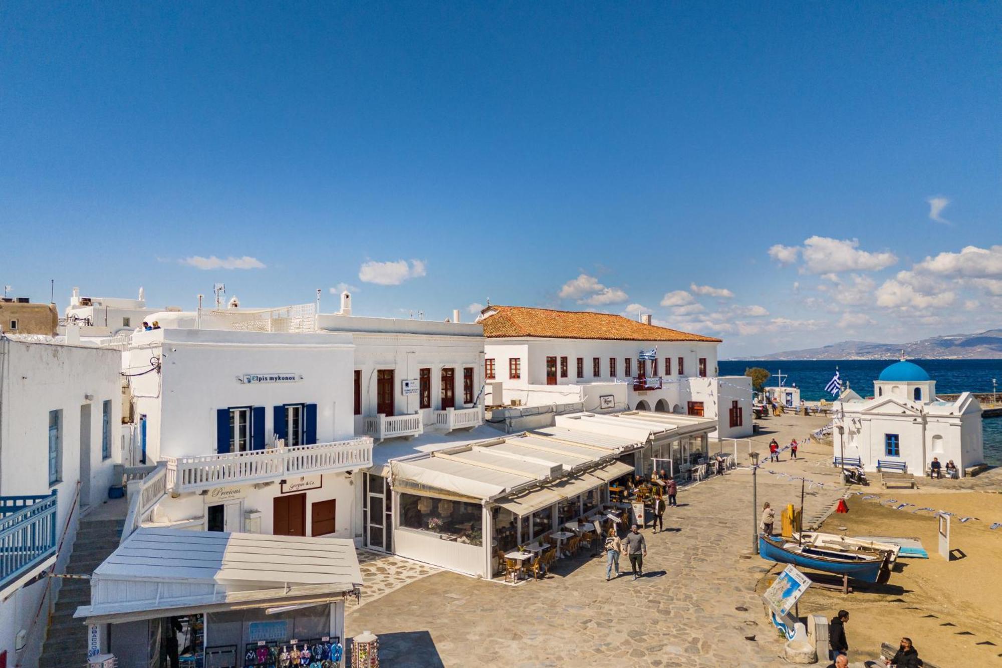 Elpis Mykonos Apartments - Mykonos Town Delos Port Kültér fotó