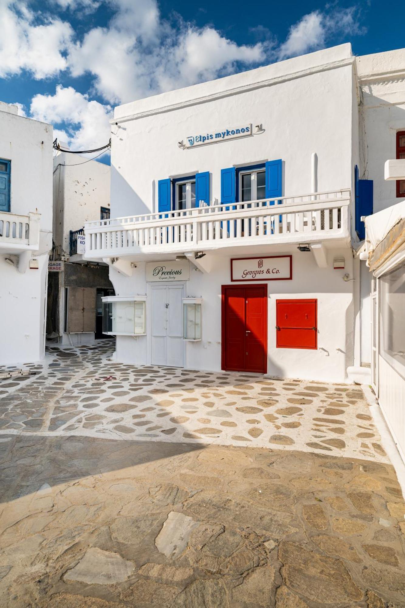 Elpis Mykonos Apartments - Mykonos Town Delos Port Kültér fotó